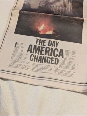 Cincinnati Enquirer 9/11 Special Section Newspaper Sept 16 2001
